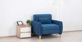 Кресло-кровать «Анита» ТК 372 Happy 784 синий