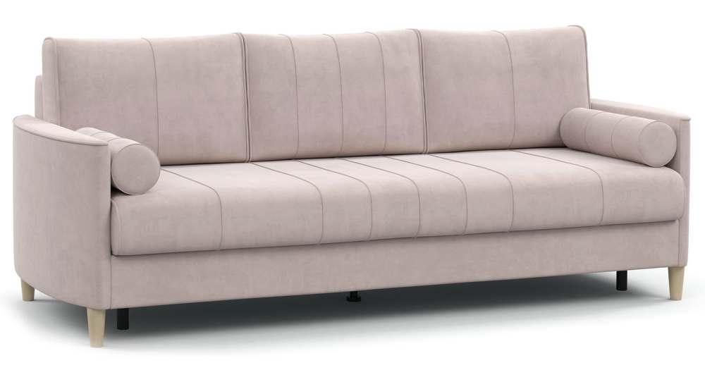 Диван-кровать «Лора» ТД 330 Ультра роуз пудровый