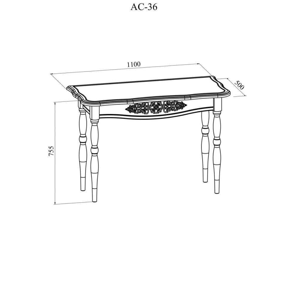 Стол «Ассоль» АС-36 Белое дерево
